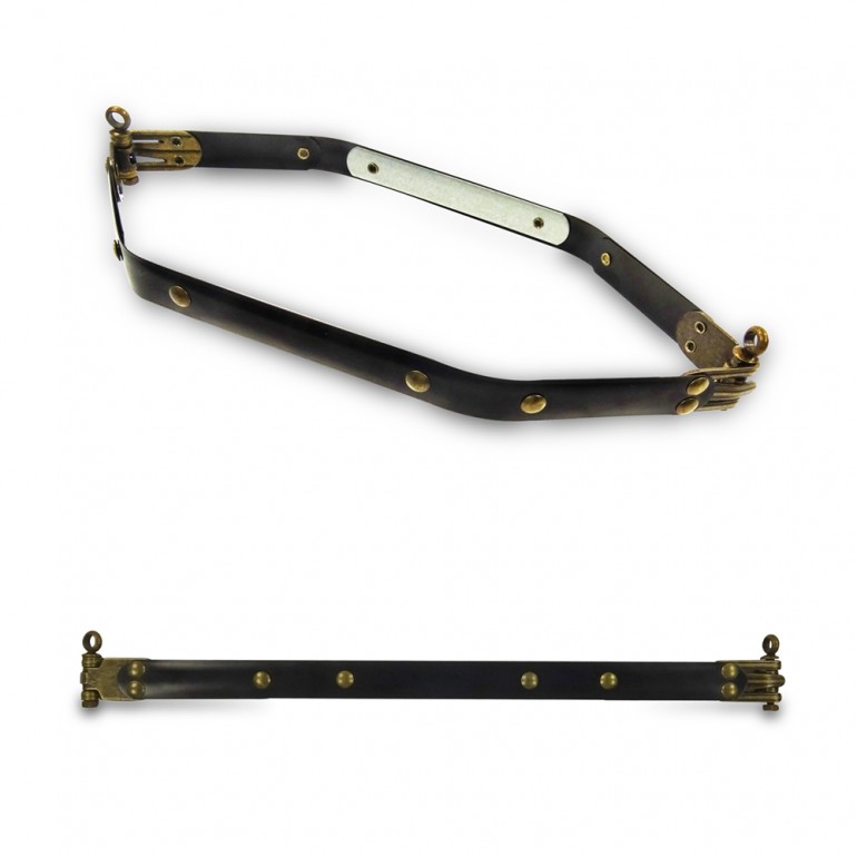 Cierre de clic para bolsos de mano a crochet cm30 | Tessiland