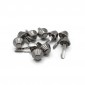 Clavijas para bolso mm8 Plata 10pz | Tessiland