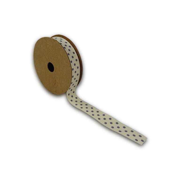 Passamaneria nastro pois grigio mm18 Mt.5