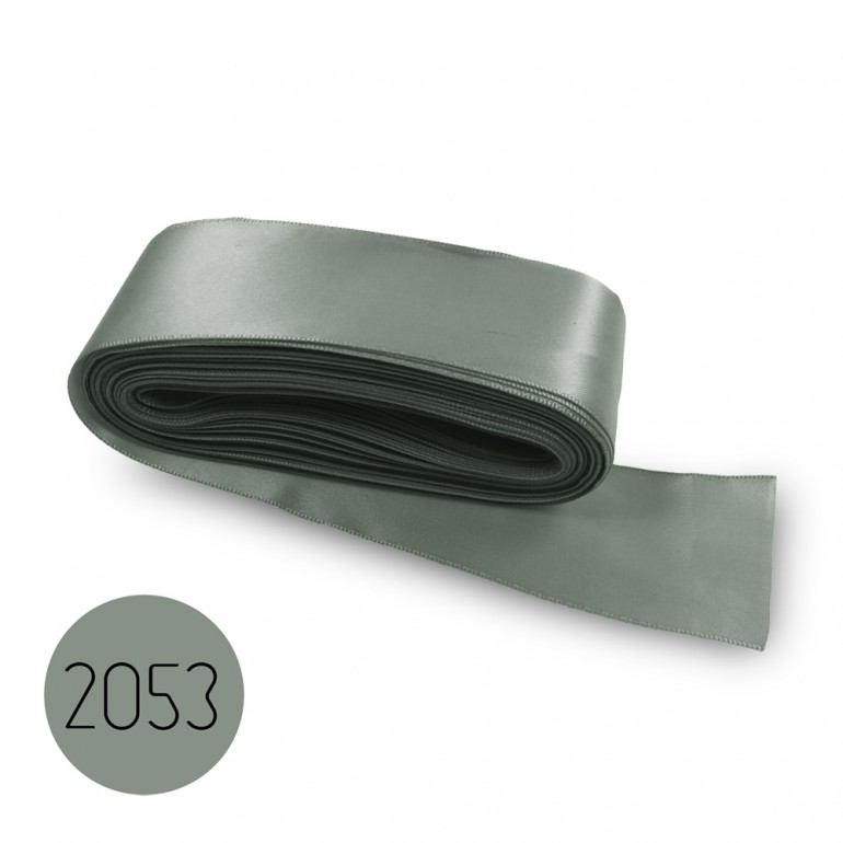 Nastro di raso mm40 Grigio 2053 Mt 10