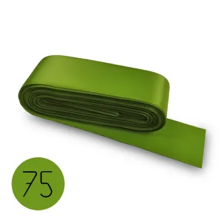 Satin Ribbon for Party Favors, Gift Wrapping, and Decorations 10m Verde 75