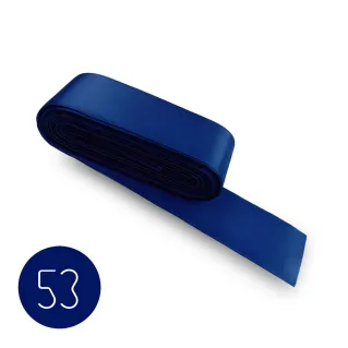 Ruban en satin pour dragées, paquets cadeaux et décorations 10m Blu 53