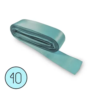 Satin Ribbon for Party Favors, Gift Wrapping, and Decorations 10m Celeste 40