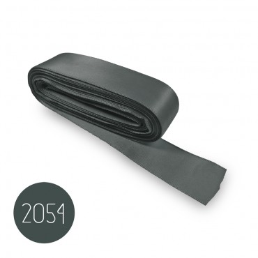 Cinta de raso mm25. Gris 2054. Mt.10