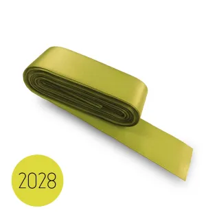 Cinta de raso para bomboneras, paquetes de regalo y decoraciones 10mt Verde 2028