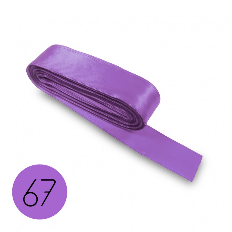 Satin ribbon 25mm. Lilac 67. 10M