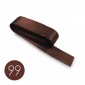 Nastro di raso mm25. Marrone 99. Mt.10