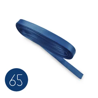 Ruban en satin pour dragées, paquets cadeaux et décorations 10m Azzurro 65