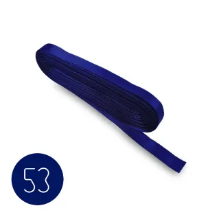 Ruban en satin pour dragées, paquets cadeaux et décorations 10m Blu 53