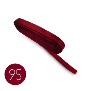 Ruban en satin pour dragées, paquets cadeaux et décorations 10m Bordeaux 95