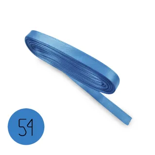 Ruban en satin pour dragées, paquets cadeaux et décorations 10m Celeste 54
