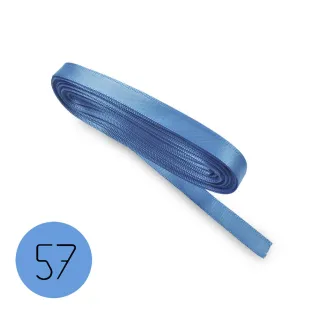 Ruban en satin pour dragées, paquets cadeaux et décorations 10m Celeste 57