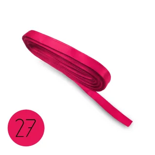 Ruban en satin pour dragées, paquets cadeaux et décorations 10m Fuxia 27
