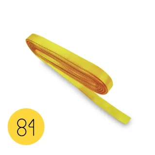 Ruban en satin pour dragées, paquets cadeaux et décorations 10m Giallo 84