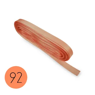 Ruban en satin pour dragées, paquets cadeaux et décorations 10m Salmone 92