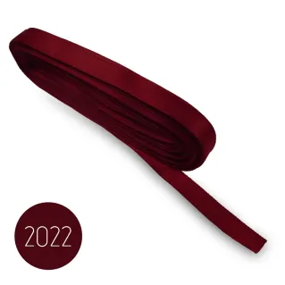 Ruban en satin pour dragées, paquets cadeaux et décorations 10m Bordeaux 2022