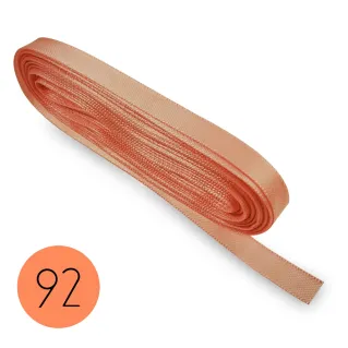 Ruban en satin pour dragées, paquets cadeaux et décorations 10m Salmone 92