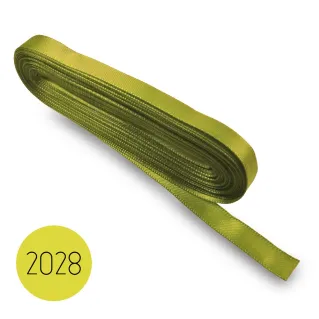 Cinta de raso para bomboneras, paquetes de regalo y decoraciones 10mt Verde 2028