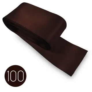 Satin Ribbon for Party Favors, Gift Wrapping, and Decorations 10m Marrone 100