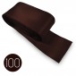 Satin ribbon 50mm. Brown 100. 10M