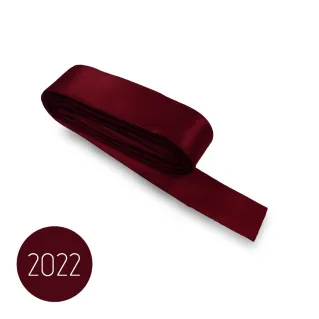 Ruban en satin pour dragées, paquets cadeaux et décorations 10m Bordeaux 2022