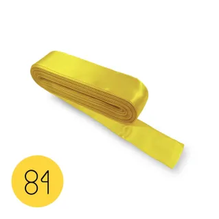 Cinta de raso para bomboneras, paquetes de regalo y decoraciones 10mt Giallo 84