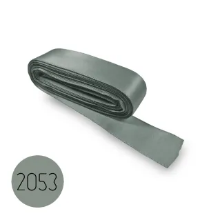 Ruban en satin pour dragées, paquets cadeaux et décorations 10m Grigio 2053