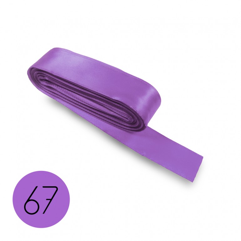 Cinta de raso mm15. Lila 67. Mt.10
