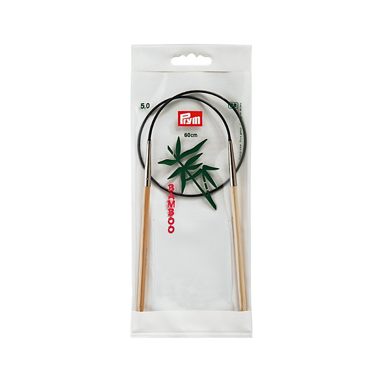 P-221518-Circular knitting needles-Bamboo-N.5-60 cm