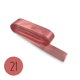 Cinta de raso para bomboneras, paquetes de regalo y decoraciones 10mt Rosa 21