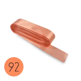 Ruban en satin pour dragées, paquets cadeaux et décorations 10m Salmone 92