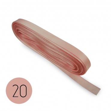 Nastro di raso mm8 Rosa 20 Mt 10