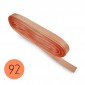 Nastro di raso mm8 Salmone 92 Mt 10