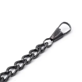 Cadena para cartera de metal con mosquetones 110cm Canna di fucile
