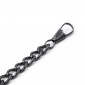 Chain clutch bag Gunmetal grey 110 cm | Tessiland