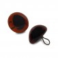 Glass eyes - Amigurumi 12 mm. Brown 2pcs