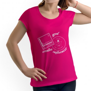 T-shirt Creative Fuxia. Taglia M Regular