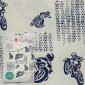Tejido de algodón Motorcyclist 100x70 cm | Tessiland