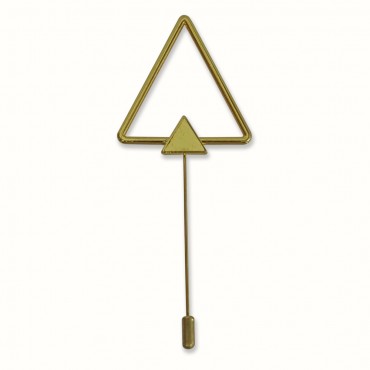 Broche-007 triángulo 1pz