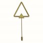 Triangle Brooch for Cardigans and Knitwear | Tessiland