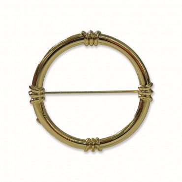 Broche-011 círculo 1pz