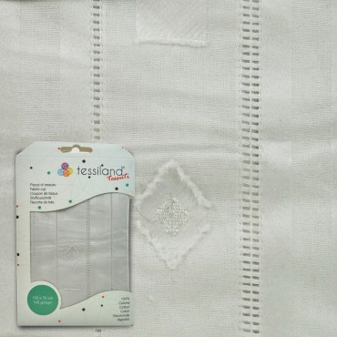 Tejido Tessiland® Burano blanco