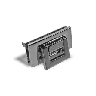 Agave Silver Turn Lock 45x20 mm | Tessiland