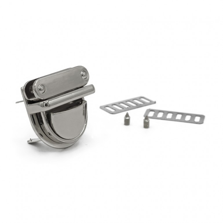 Blenda Silver Button Closure