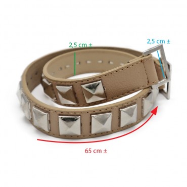 MA133-Asa de hombro con tachas-Avellana