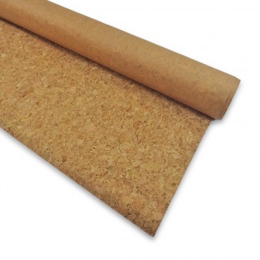 Tessuto di sughero naturale foderato per borse e accessori