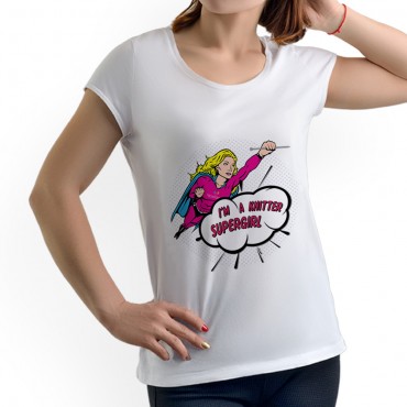 T-shirt SUPERgirl TG L