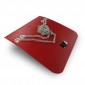 Patella Penelope con catena. Rosso