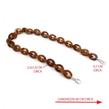 Bag handle - Resin - Belfast Opal