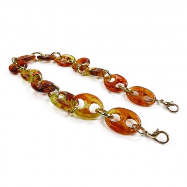 Bag handle - Resin - Lincoln Amber